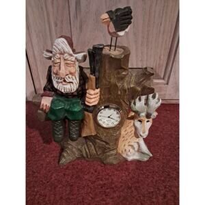 David Frykman Clock The Hunter With Deer